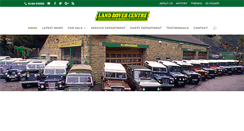 Desktop Screenshot of landrovercentre.com